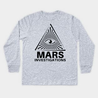 Mars Investigations Logo Re-brand Veronica Mars Kids Long Sleeve T-Shirt